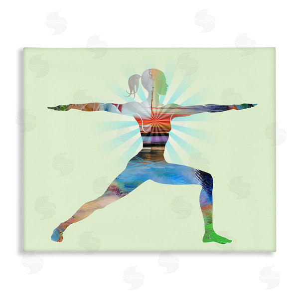 stupell industries Tim Parker | Standing Yoga Pose Wall Art