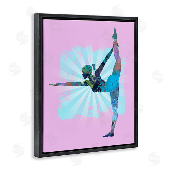 Stupell Industries Tim Parker | Stretching Mindful Exercise Wall Art