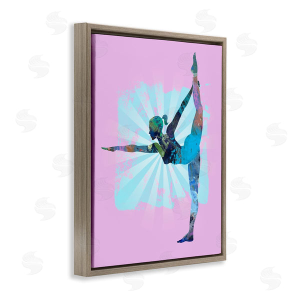 Stupell Industries Tim Parker | Stretching Mindful Exercise Wall Art