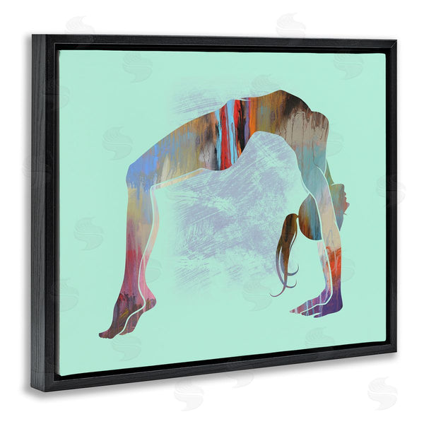 Stupell Industries Tim Parker | Yoga Exercise Pose Wall Art