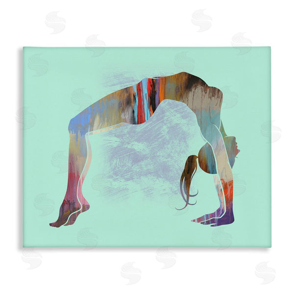 stupell industries Tim Parker | Yoga Exercise Pose Wall Art