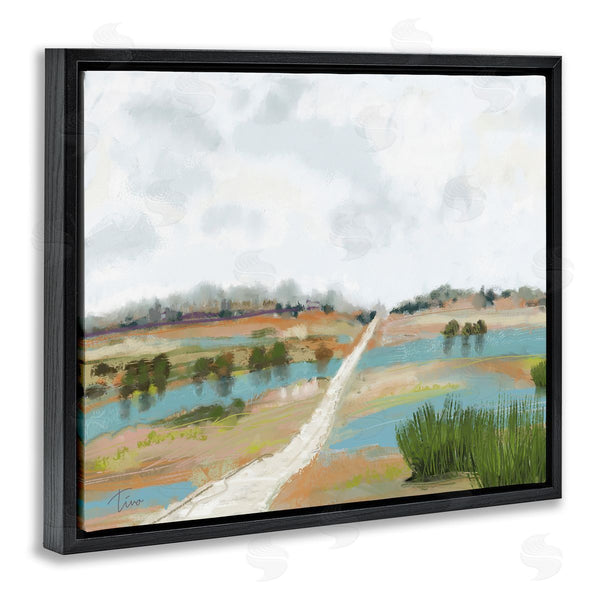 Stupell Industries Tina Finn | Abstract Path Landscape