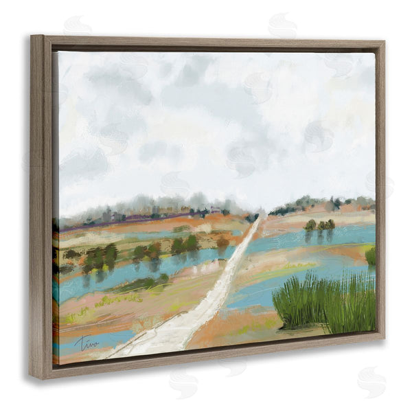 Stupell Industries Tina Finn | Abstract Path Landscape