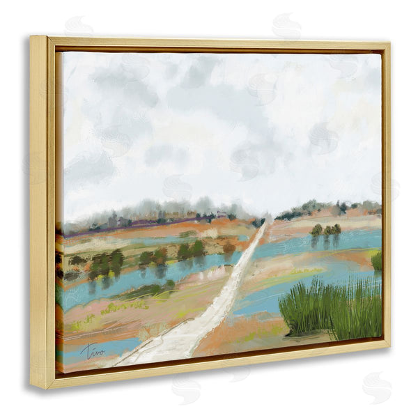Stupell Industries Tina Finn | Abstract Path Landscape