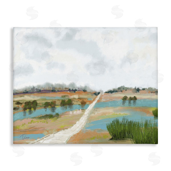 stupell industries Tina Finn | Abstract Path Landscape