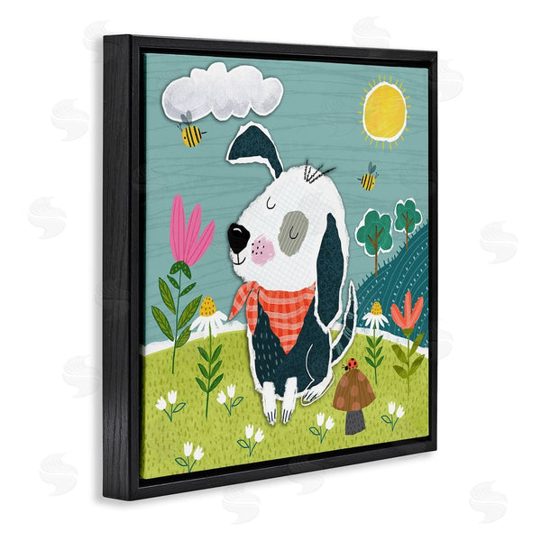 Stupell Industries Tina Finn | Countryside Dog Landscape Wall Art