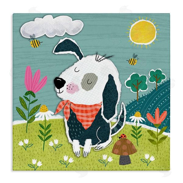 stupell industries Tina Finn | Countryside Dog Landscape Wall Art