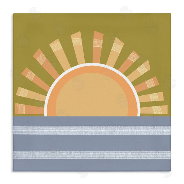 stupell industries Tina Finn | Rising Sun Over Ocean Wall Art