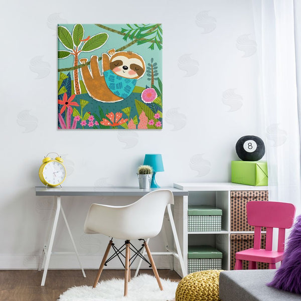 Stupell Industries Tina Finn | Sleepy Sloth In Nature Wall Art