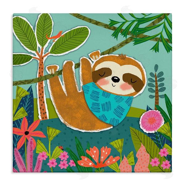 stupell industries Tina Finn | Sleepy Sloth in Nature Wall Art