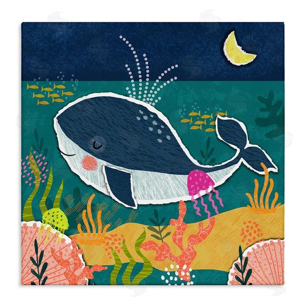 stupell industries Tina Finn | Whale At Nighttime Wall Art
