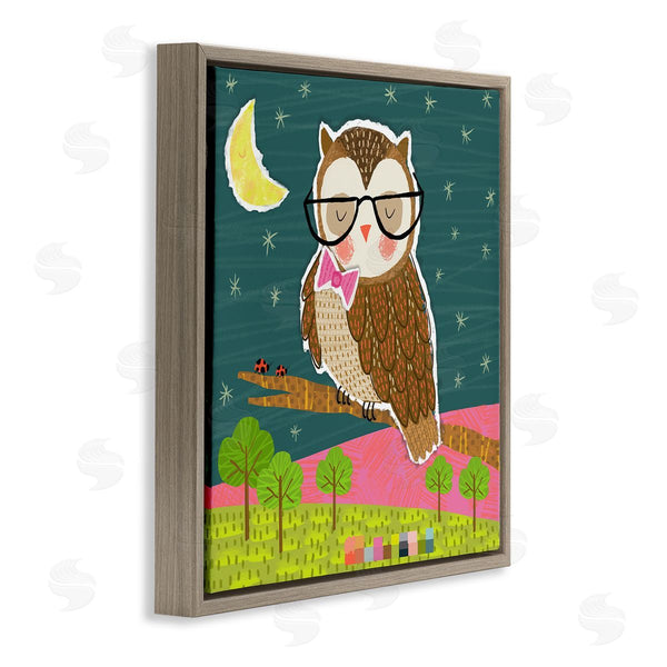 Stupell Industries Tina Finn | Wise Owl On Branch Wall Art