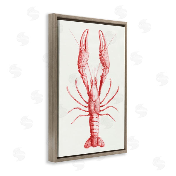 Stupell Industries Tina Higgins Designs Inc. | Red Lobster Traditional Details