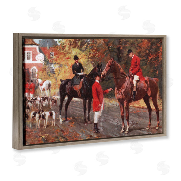 Stupell Industries Tina Higgins Designs Inc. | Vintage Horses & Jockeys