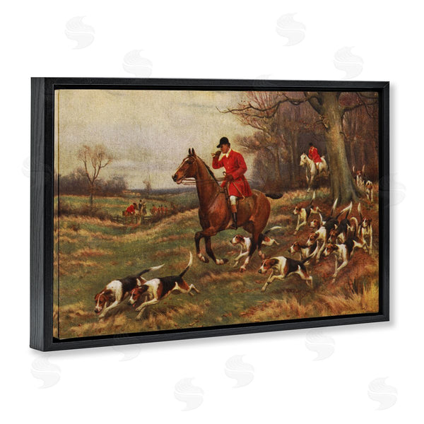 Stupell Industries Tina Higgins Designs Inc. | Vintage Hunting Party Dogs