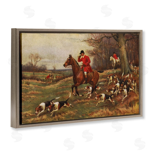 Stupell Industries Tina Higgins Designs Inc. | Vintage Hunting Party Dogs