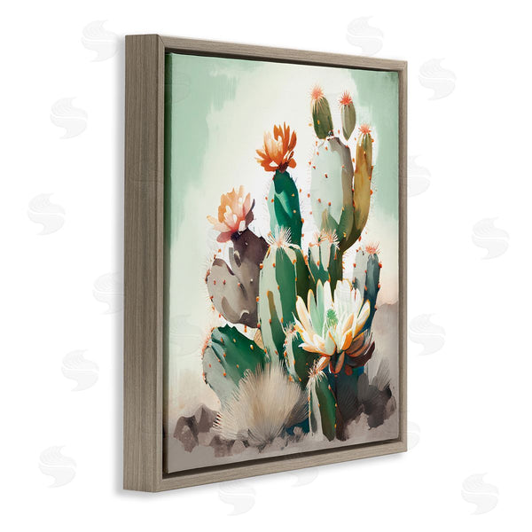 Stupell Industries Titan Turner | Desert Blooms In Vivid Tones