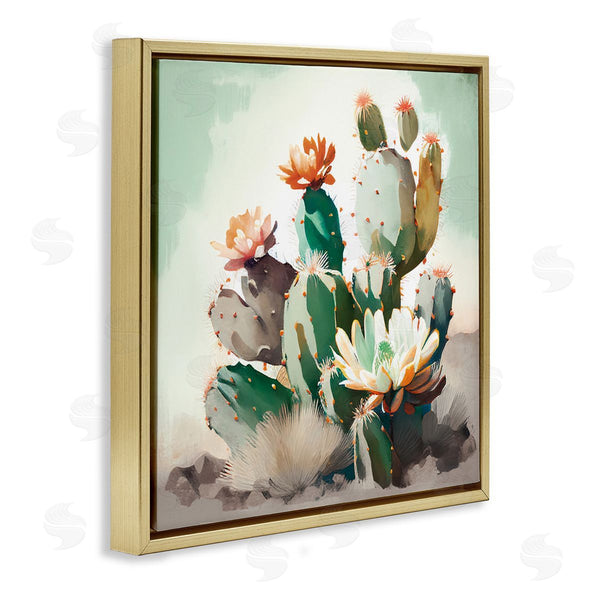 Stupell Industries Titan Turner | Desert Blooms In Vivid Tones