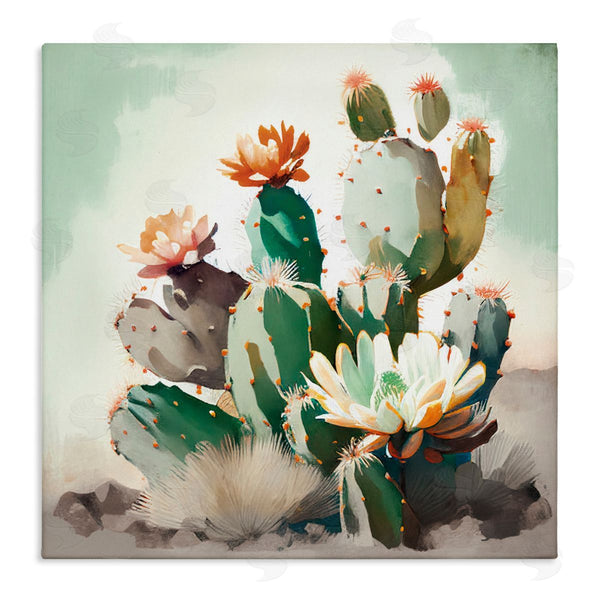 stupell industries Titan Turner | Desert Blooms in Vivid Tones