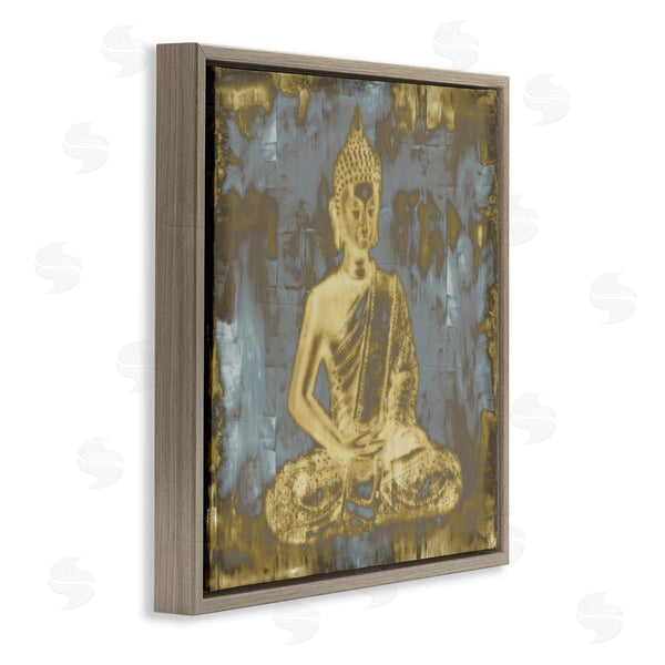 Stupell Industries Tom Bray | Muted Earthy Buddha Abstract