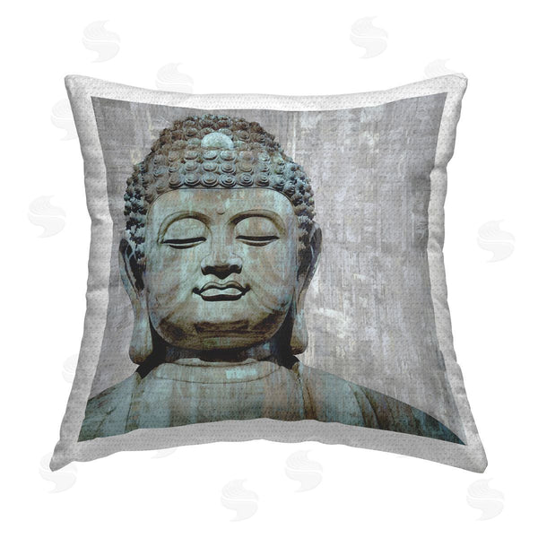 Stupell Industries Tom Bray | Spiritual Buddha Religious Symbol Printed Throw Pillow