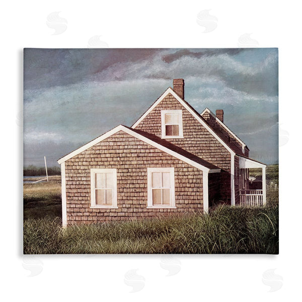 stupell industries Tom Mielko | Coastal Home Atmospheric Beachside Cloudy Sky Wall Art