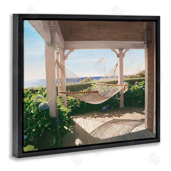 Stupell Industries Tom Mielko | Hammock & Coastal Porch Wall Art