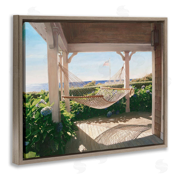 Stupell Industries Tom Mielko | Hammock & Coastal Porch Wall Art