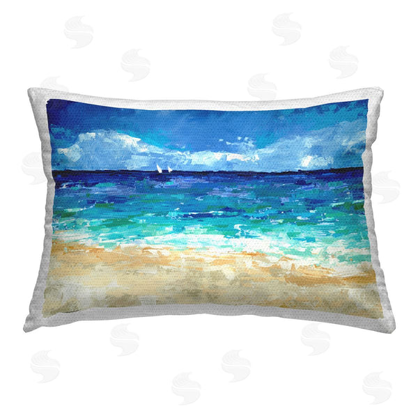 Stupell Industries Trevor Copenhaver | Abstract Shore Scenery