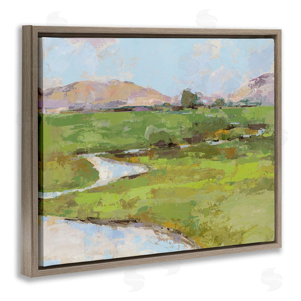 Stupell Industries Trevor Copenhaver | Hillside Winding Stream Wall Art