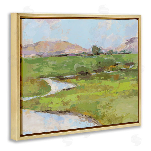 Stupell Industries Trevor Copenhaver | Hillside Winding Stream Wall Art