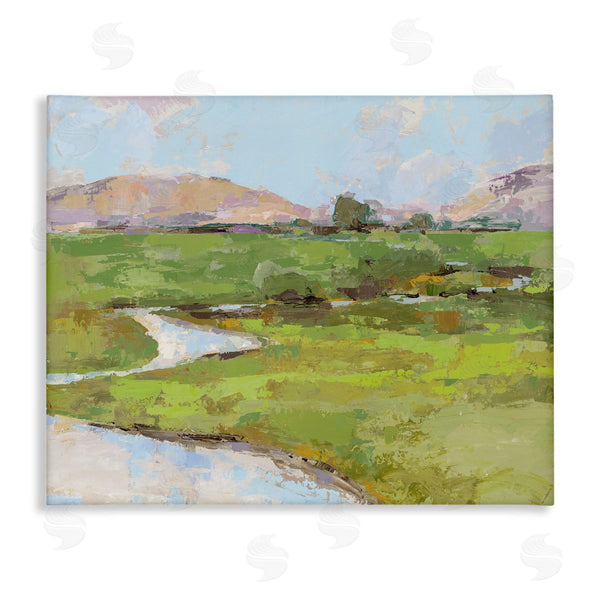 stupell industries Trevor Copenhaver | Hillside Winding Stream Wall Art