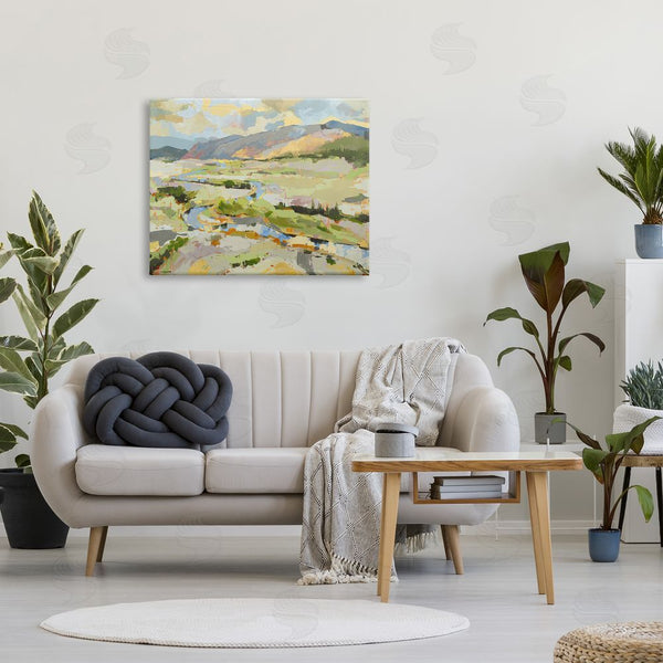 Stupell Industries Trevor Copenhaver | Lush Green Mountain Landscape Wall Art
