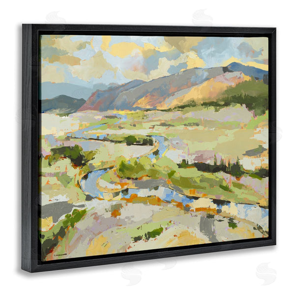 Stupell Industries Trevor Copenhaver | Lush Green Mountain Landscape Wall Art