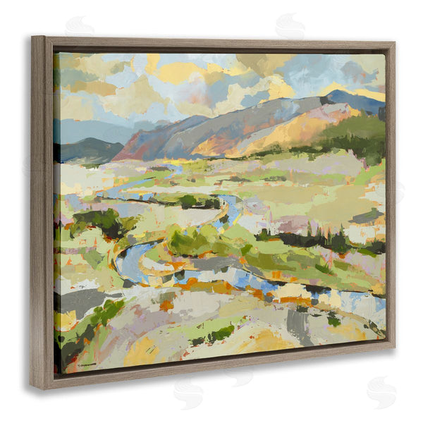 Stupell Industries Trevor Copenhaver | Lush Green Mountain Landscape Wall Art
