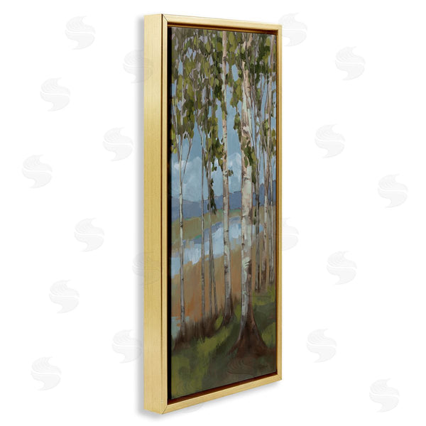 Stupell Industries Trevor Copenhaver | Rustic Birch Copse Wall Art