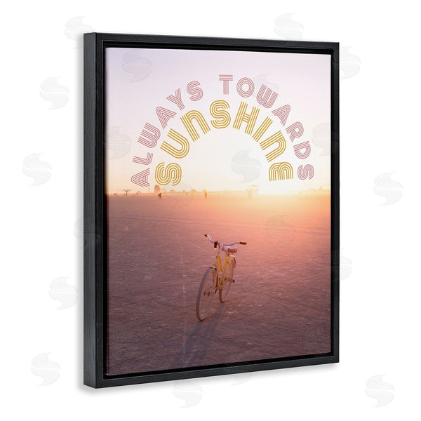 Stupell Industries Two If By Sea Studios | Always Towards Sunshine Phrase Wall Art