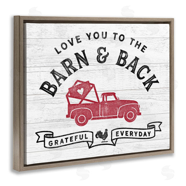Stupell Industries Two If By Sea Studios | Farmhouse Love You Phrase Wall Art