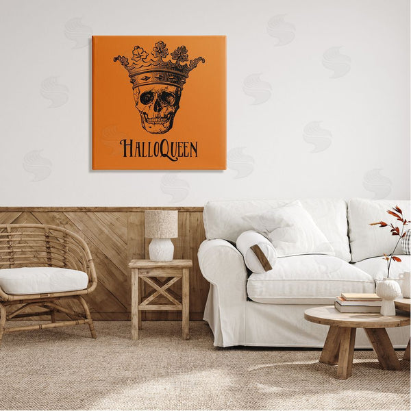 Stupell Industries Two If By Sea Studios | HalloQueen Skull In Crown Wall Art