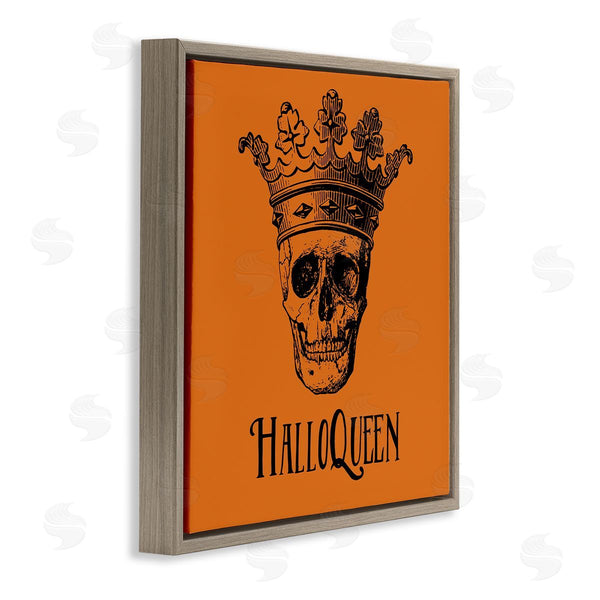 Stupell Industries Two If By Sea Studios | HalloQueen Skull In Crown Wall Art
