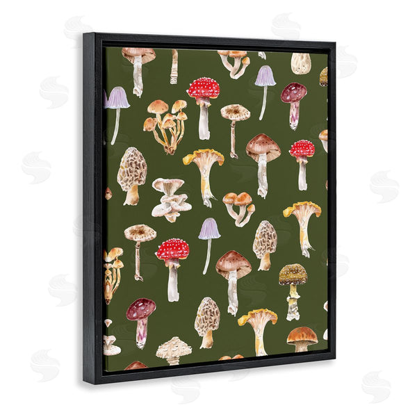 Stupell Industries Two If By Sea Studios | Mushrooms Repeating Pattern Wall Art