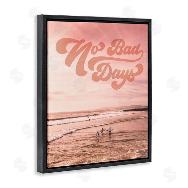 Stupell Industries Two If By Sea Studios | No Bad Days Retro Beach Wall Art