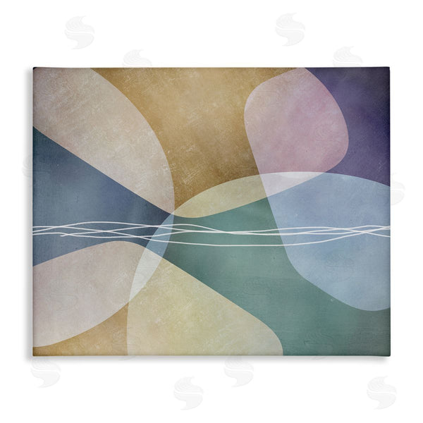 stupell industries Urban Epiphany | Contemporary Layered Shapes Wall Art