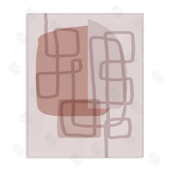 stupell industries Urban Epiphany | Neutral Hues Abstract Shapes Wall Art