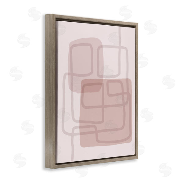Stupell Industries Urban Epiphany | Soft Abstract Boho Squares Wall Art