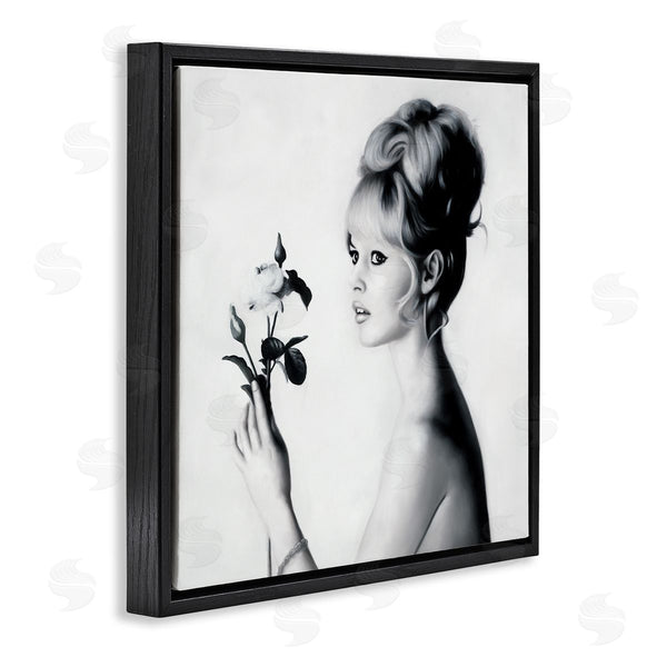 Stupell Industries Urban Road | Famous People Bardot Portrait