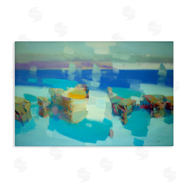 stupell industries Vahe Yeremyan | Abstract Nautical Cliffs