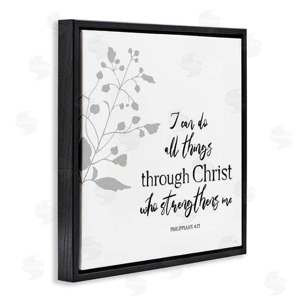 Stupell Industries Val Rhodes | All Things Through Christ