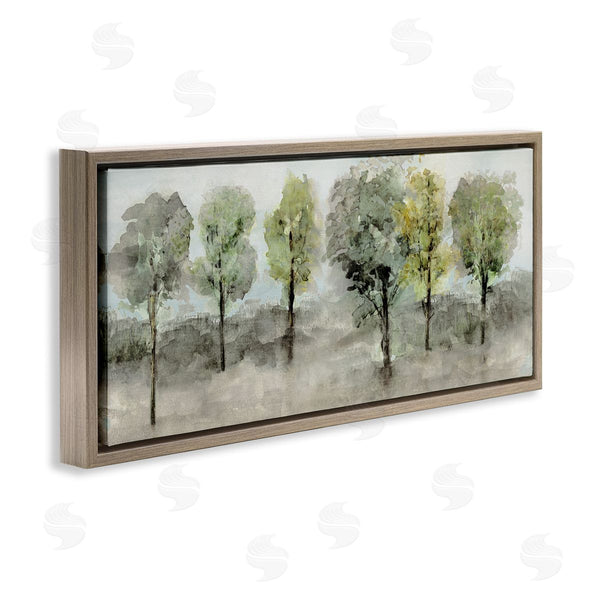 Stupell Industries Val Rhodes | Splashed Watercolor Trees Wall Art