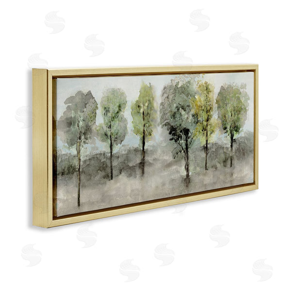 Stupell Industries Val Rhodes | Splashed Watercolor Trees Wall Art